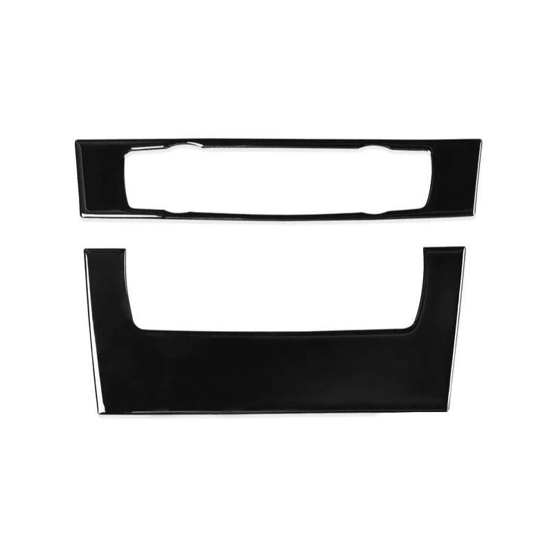 Piano Black Car-styling Interior Central Air Conditioner CD Control Panel Frame Trim For BMW 3 Series E90 E92 E93 2005-2012