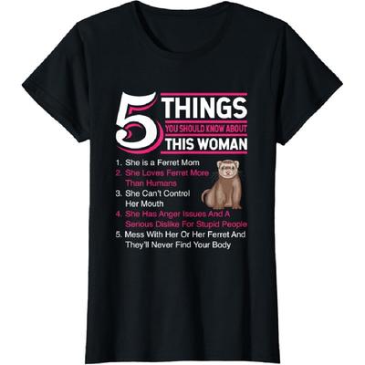 5 choses à savoir sur les femmes furets - T-shirt Maman Furet