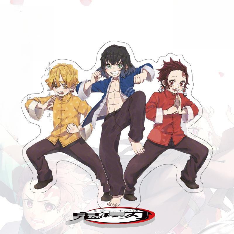 Standee de 16 cm de altura de "Demon Slayer" de Tanjiro y Nezuko - Adorno Acrílico