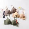 Traditional Style Womens Bras With Nylon Fabric And Removable Straps For Comfortable Fit