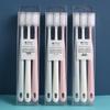 Muji-Style Macaron 3-Piece Soft Bristle Toothbrush Set for Adults