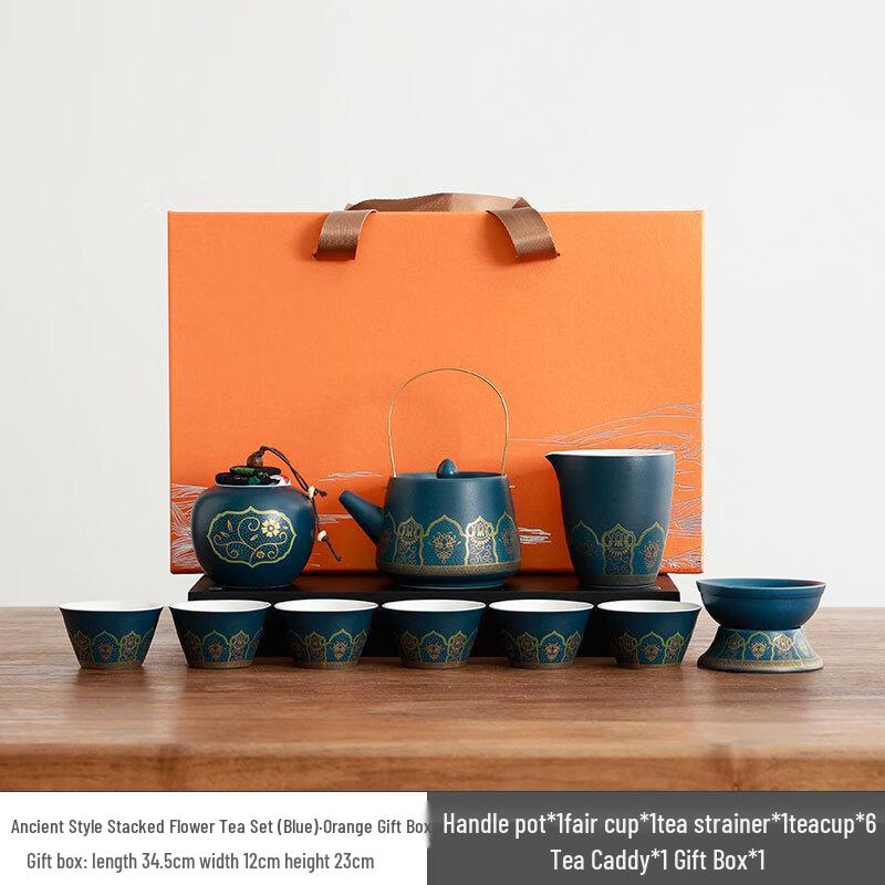 Ancient Charm Ceramic Tea Set