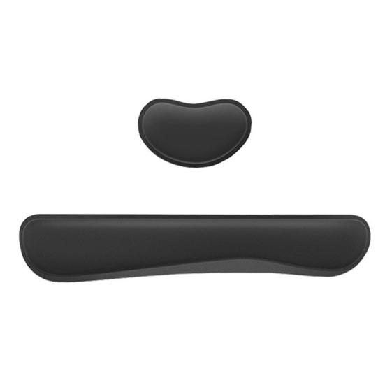 Rubber Memory Foam Wrist Rest Mouse Pad Extra Thick Non-Slip Base Wear Resistant