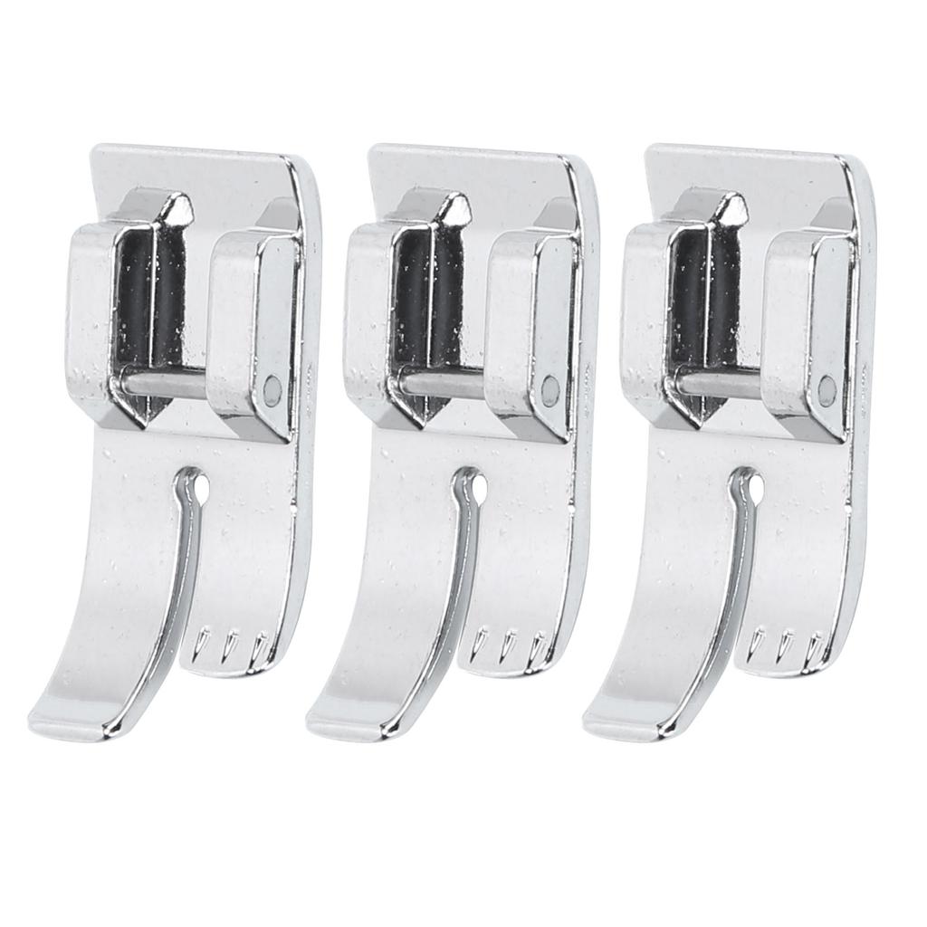 3Pcs Linear Presser Foot Wear Resistance Stainless Steel Sewing Tools for Replace Old Sewing Machine Accessories