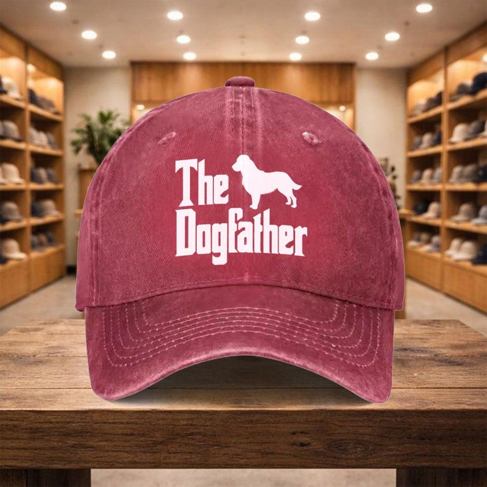 pc Baseball Cap a Casual Duckbill Hat The DogfatherS New Versatile Hat Adjustable Sports Cap Suitable for Vacations Travel