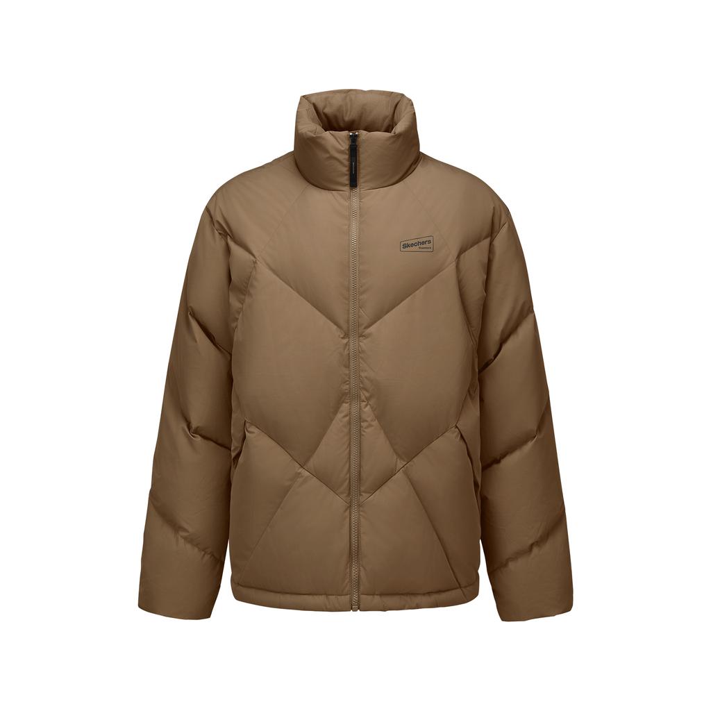Skechers Down Jacket Unisex Feather Chestnut L425U017-04PB