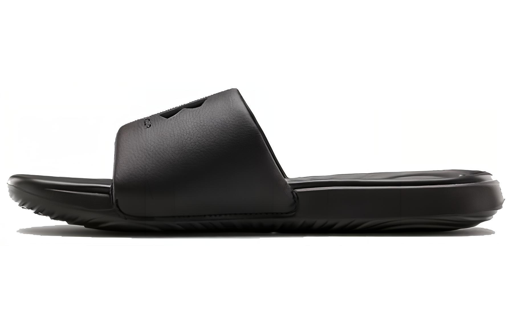 Шлепанцы Under Armour Ansa Fixed Slide Triple Black 3023761-003 40