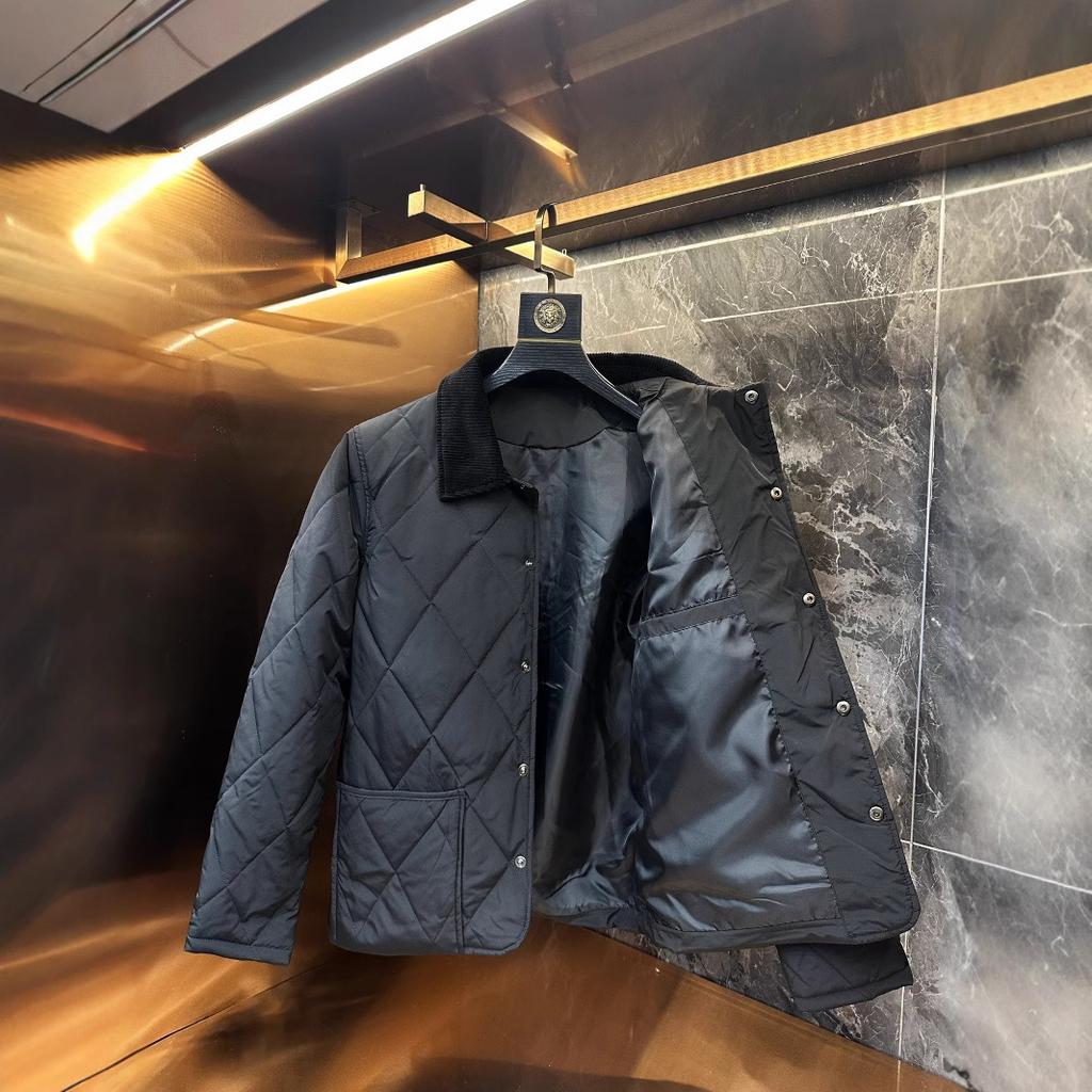 Autumn and Winter New Casual Lapel Cotton Jacket Men's Coat