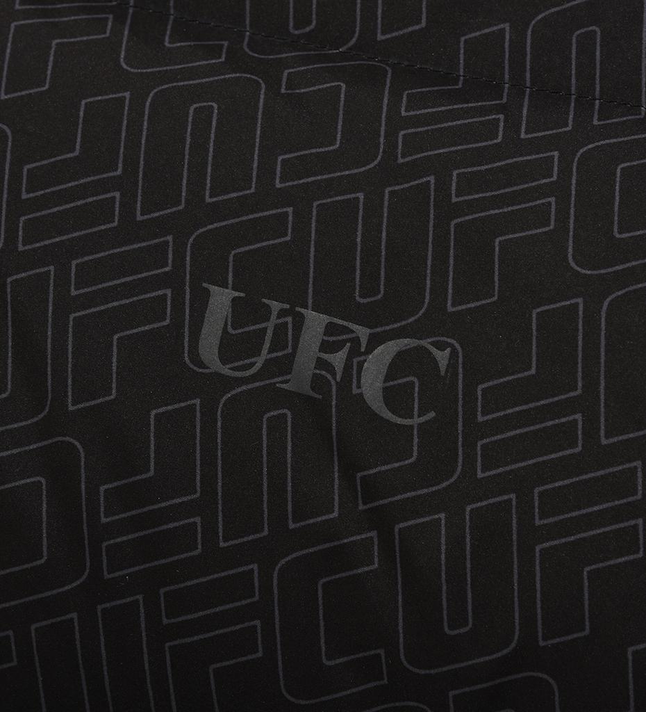 Ufc Sport Ufc Line Monogram Relaxed Fit Down Jumper Black U1Dju4302Bk