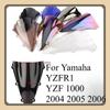 For Yamaha YZFR1 YZF 1000 2004 2005 2006 Motorcycle Wind Deflector Screen Double Bubble Windshield Protector Windscreen YZF R1