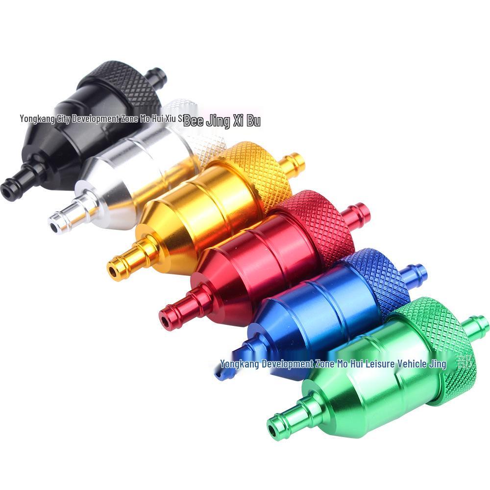 CNC Aluminum Off-road Motorcycle ATV Oil & Gasoline Filter Cup 8MM