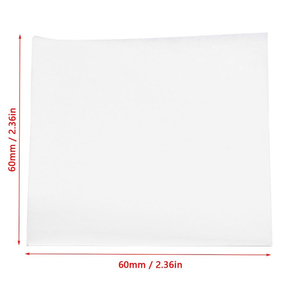 500 Pcs,60x60,75×75,120×120,150×150,200×200mm Square Shape Weighing Paper Solid Weighing