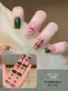 20 Pcs Halloween Christmas UV Semi Cured Gel Nail Stickers Self Adhesive Long Lasting Popular Nail Art Wraps
