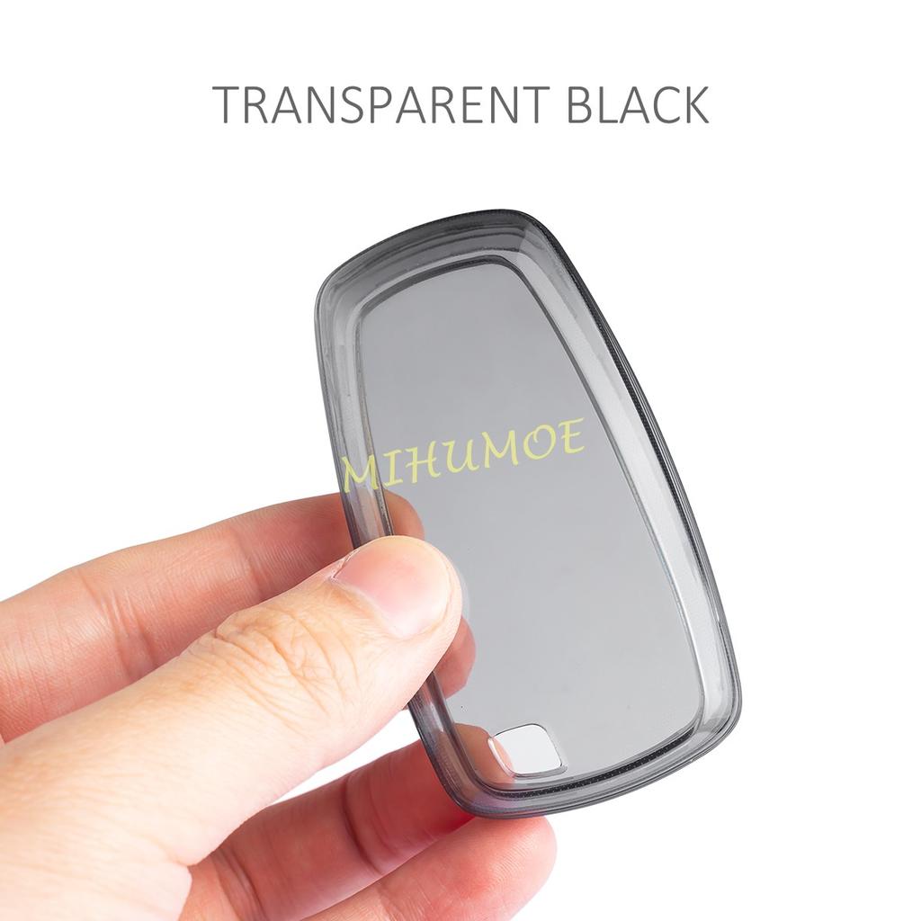 Car Key Fob Case Transparent Cover Remote Shell For 2021-2025 Ford Ranger Maverick Mustang Everest F150 Escape Bronco Explorer