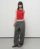 GENERALIDEA Layered Nylon Elastic Pants [Charcoal] / Gf2Lpt525