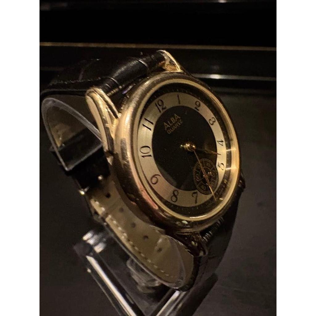 Used  (Good Condition) [Seiko ALBA] Quartz Small Seconds 3 Hands Vintage