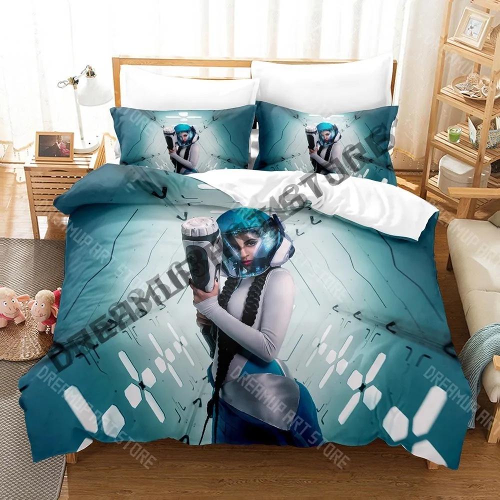 3D Print Cazzu Bedding Set Single Twin Full Queen King Size Bed Set Adult Kid Bedroom Duvetcover Sets Game Anime Bed Sheet Set