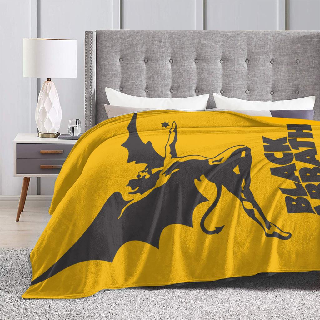 Ozzy Osbourne Metal Rock Black Sabbaths Deku Teplá Pohodlná Plyšové Povlečení Přehozy Klučičí Dívčí Ložnice Flanelová Přehoz na Postel