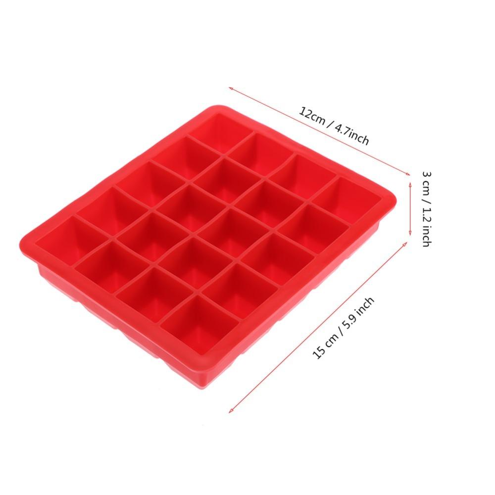 Easy Release Ice Cube Mold Flexible Ice Cube Container Silicone Ice Cube Tray For Freezing