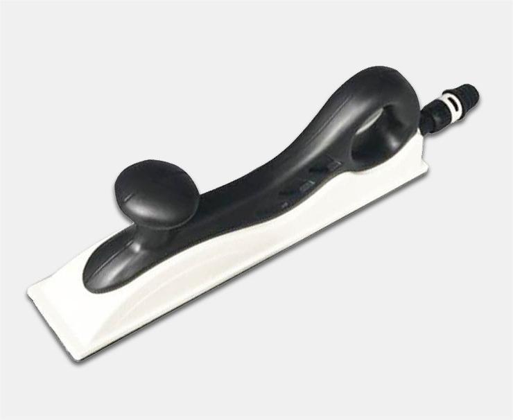 Canjie Car Paint Sanding & Polishing Block - Dust-Removing Rectangular Curved Hand Sander with Vacuuming.