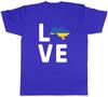 Love Ukraine Flag Unisexs Unisex TShirt Tee