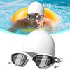 Swim Goggles Adult Leakproof Comfortable Anti Fog Swimming Goggles With Cap For Women Boys Girls Youth Teens Husband Son