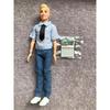 Muñeco Masculino 1/6 Con Conjunto de Ropa Homesome Soldier Muñeco Hombre Ropa Hecha a Mano Atuendo Para Muñeco Ken Príncipe de 29CM