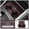 -Silicone Car Cup Holder Coaster Central Control Phone Wireless Charging Pad For BMW 3 5 Series X3 X4 G30 G32 6GT G01 G02 G22 G2
