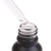 5Ml-100Ml Black Frosted Essential Oil Glass Bottle Wood Grain Dropper Bottle Aromatherapy Liquid Pipette Bottle Refillable