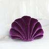 Fairy Home Luxury Decor Shell Pillow Princess'S Fantastic Velvet Pillow Sea Shell Home Decor Bed Sofa Cushion Decoration Gift