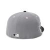 New Era 59FIFTY Side Patch MLB ONSPOTZ Special Edition NY Size 8 5950 NEYYANCO WS75TH STGRY BLACK Two-Tone Grey/Black