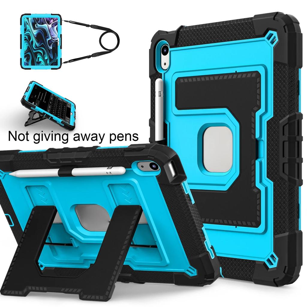 EVA Case For iPad 10th Air 5 4 10.9 Air 11 A16 11th M2 M3 Pro 10.2 8th 9th mini 7 6 Kids Shockproof Stand Tablet Cover