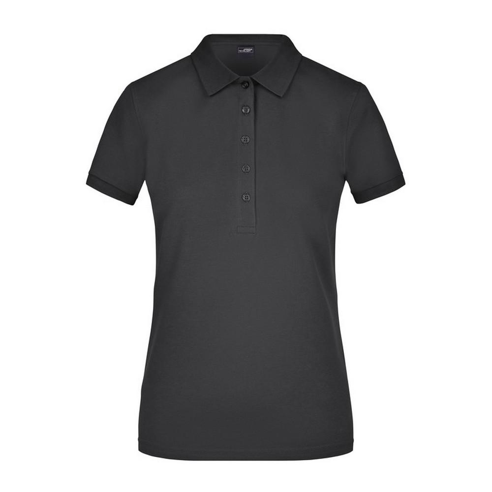 James and Nicholson Womens/Ladies Pique Elasticated Polo Shirt