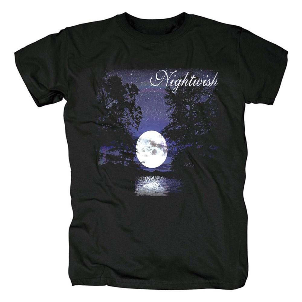 

Finland Metal Nightwish Symphony Metal Embroidered Retro ShortSleeved TShirt 4XL