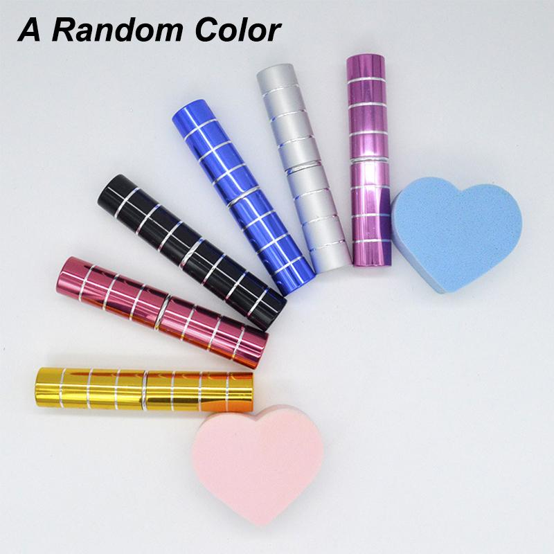 1 Stück Einziehbarer Pinsel Make-up Pinsel Puder Rouge Puderpinsel Mini Weiche Nylonhaare Multifunktional Tragbar Mit Metallgriff