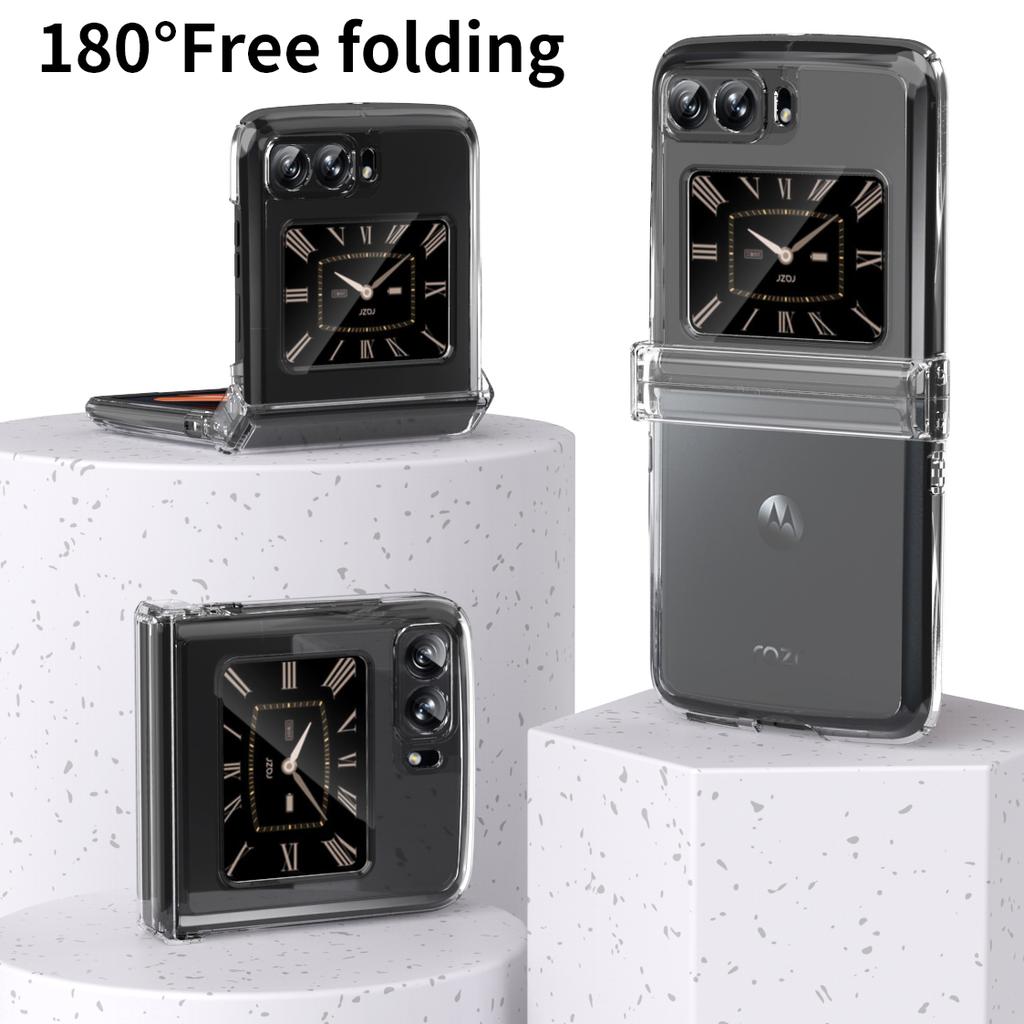 For Motorola Moto Razr 2022 Case Hinge Protective Cover For Motorola Rar 2022 Full Protection Fundas For Motorola Razr 3 Case