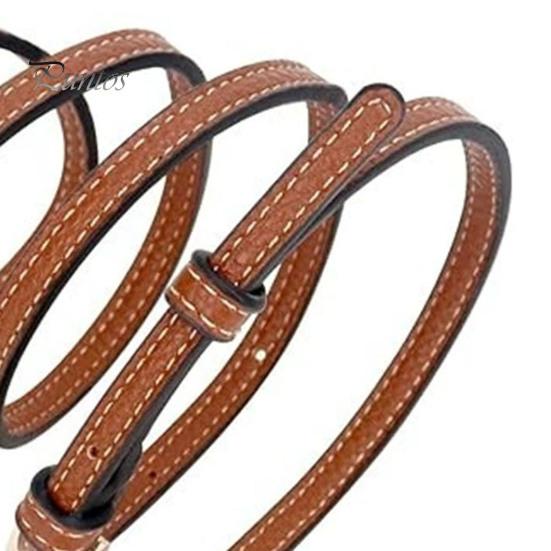 Sada nastavitelných popruhů na kabelku Ramenní popruh z umělé kůže s kovovými přezkami Výměna popruhu kabelky přes rameno pro dámskou mini tašku přes rameno