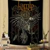 American Metal Band L-Lamb Of God Tapestry Art Printing Japanese Wall Tapestry Anime Wall Hanging Home Decor