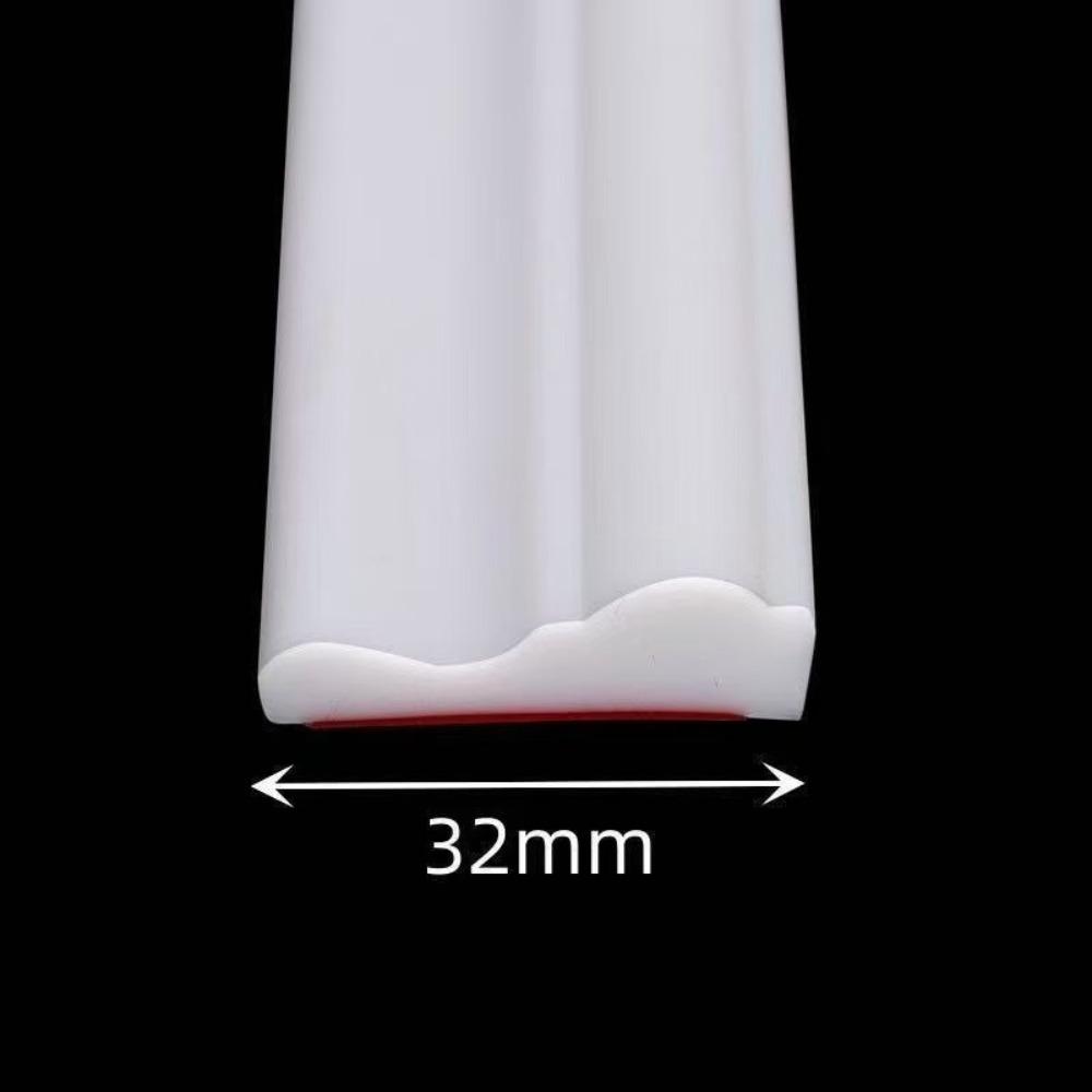 Self-adhesive Wall Decorative Strips Flexible TPE TV Background Wall Lines European-style Border Strip for Walls Floors Cabinets