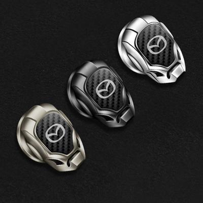 Autocollant de protection en alliage pour bouton de démarrage/arrêt de moteur de voiture CX5 CX3 CX7 2 3 5 6 MX5 MX3 Axela Atenza Speed ​​CX9 RX8 RX7 323 626