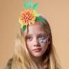 Feathers Headband Girls Hair Headbands Summer Dopamine Color Hairband Head Hoop Headdress Hair Accessories
