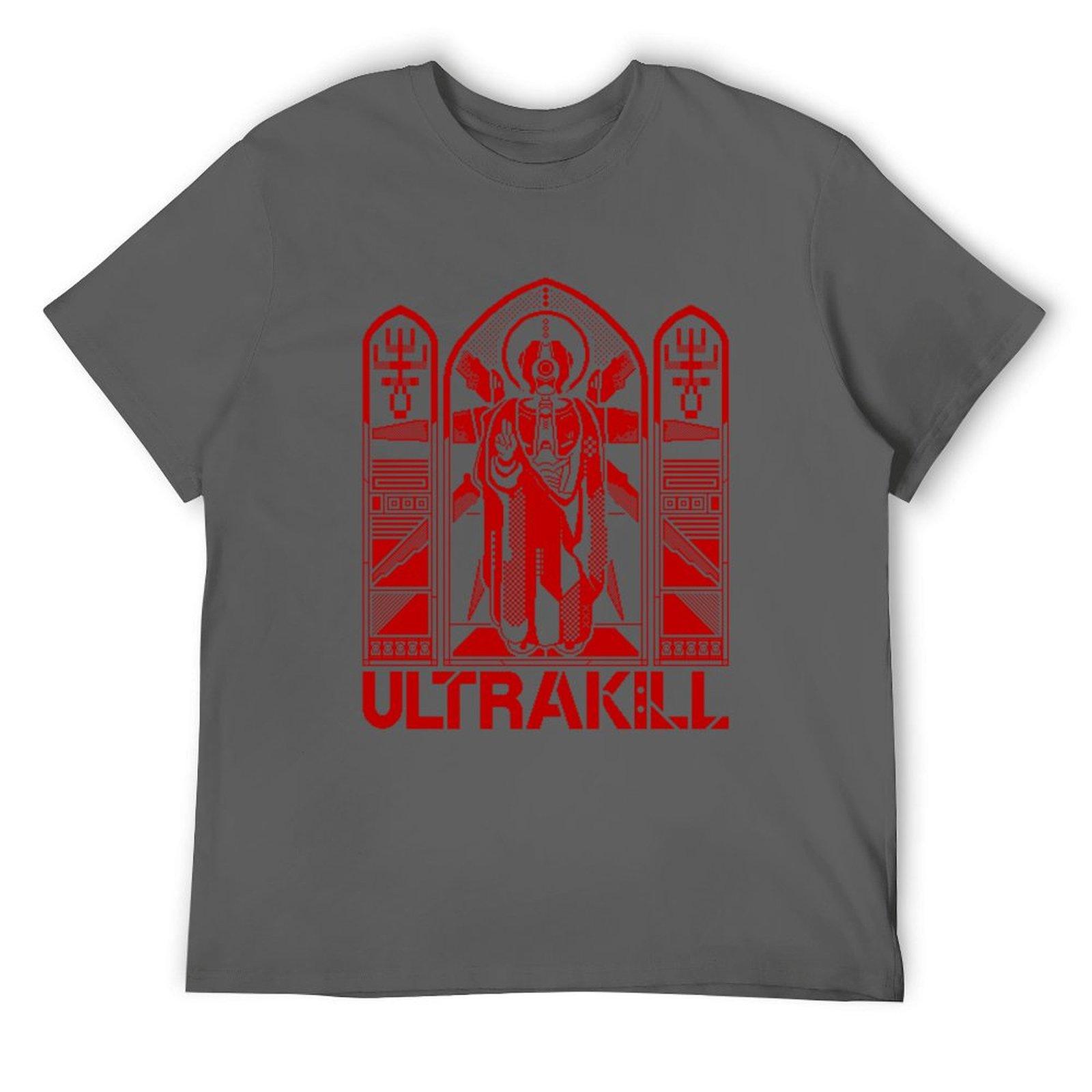 Ultrakill v2 - Футболка с Габриэлем из Ultrakill 4XL