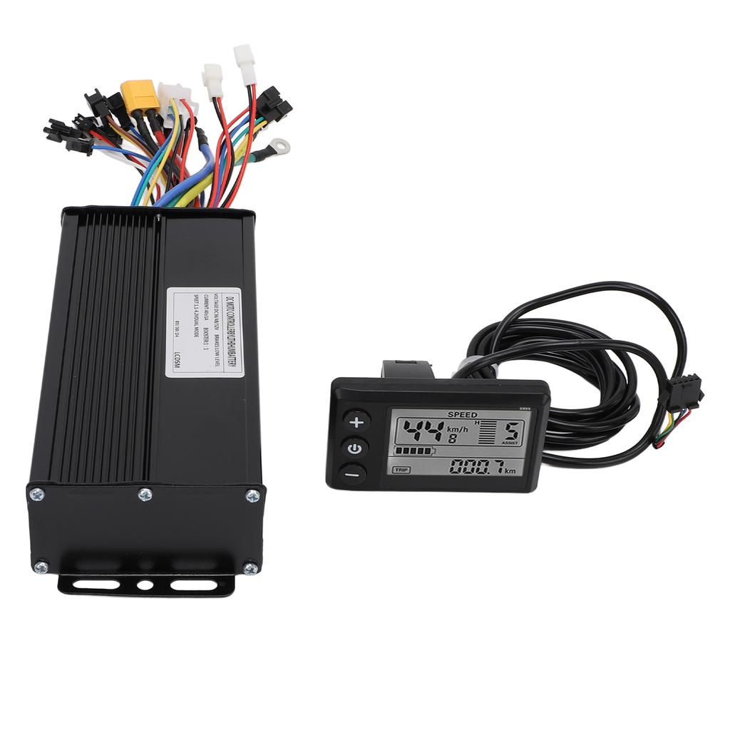 40A 3 Mode Sine Wave Controller S866 Display Electric Cycle Conversion Kit for 36V 48V 52V 1500W