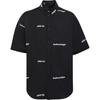 Balenciaga Shirt Regular Fit Men's Black 681702TOL651070
