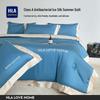 HLA Home Eisseide Sommerkühlbettdecke