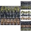 Ghost Special Police Military Special Forces Building Blocks Compatible With Boys' Construction Toys With Shields And Buckets