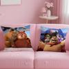 classic cartoon Boonie Bears Cushion Cover Soft & Easy-Wash Pillow Case – Versatile for Couch, Bed, Travel and Office