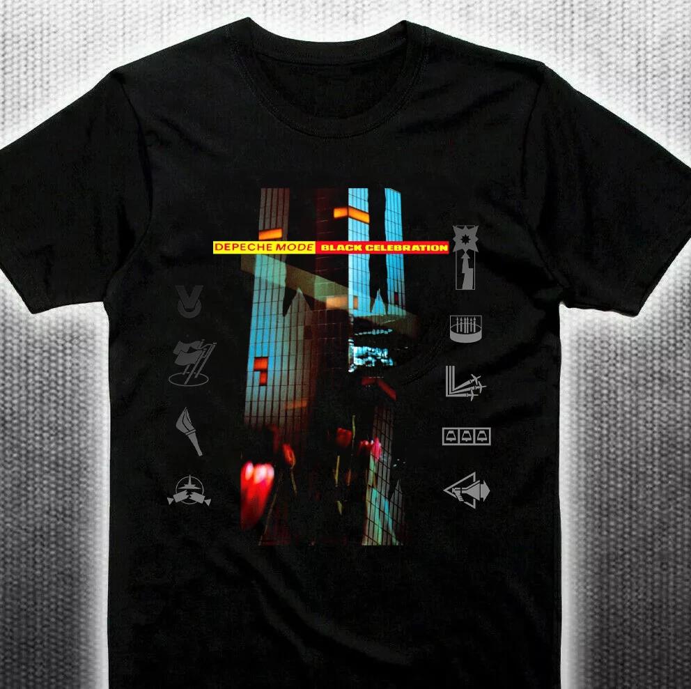 Black Celebration - Depeche Mode Black Cotton Shirt S-5XL LI05 XXXXL