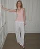 TARVERT Nova Foldover Nylon Pants - White