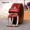 3.8CM New Designer Belts Men High Quality Pin Buckle Luxury Real Full Grain Cowskin Genuine Leather Ceintures Belt for Jeans